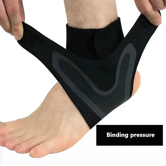 1 PC Sport Ankle Stabilizer Brace Compression Ankle Support Tendon Pain Relief Strap Foot Sprain Injury Wraps Running Basketball