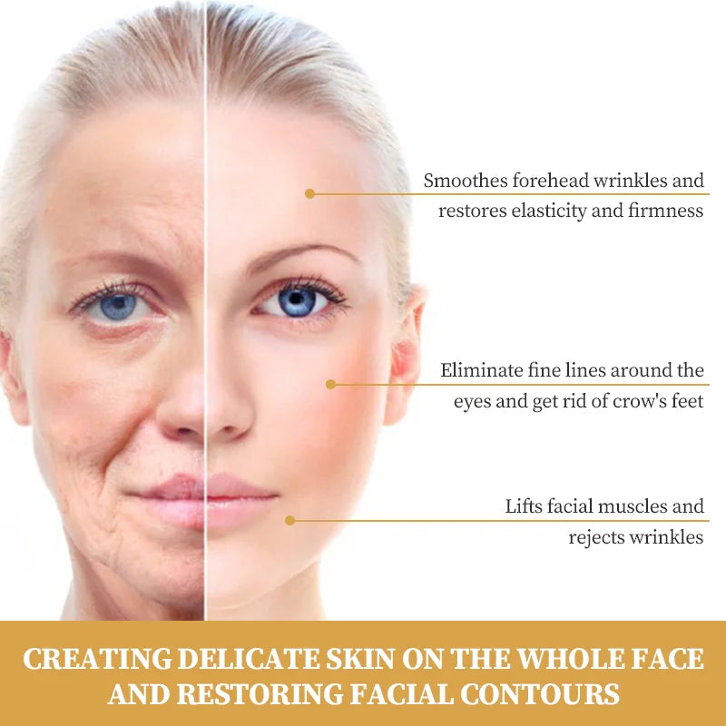 30ml Serum Anti Aging 24K Gold Facial Essence Whitening Moisturizing Facial Skin Care Korean cosmetics formula
