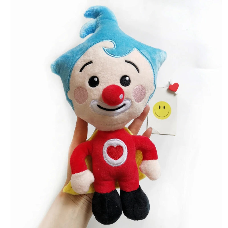 Cheapest 25cm Plim Clown Plush Toy Kawaii Clown Plush Toys Doll Soft Stuffed Plush Anime Plush Birthday Gift For Kids
